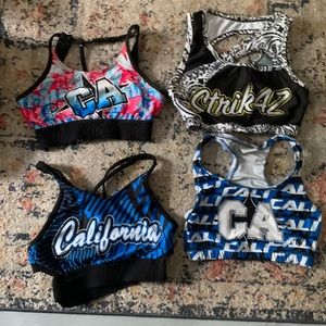 california all stars practice sports bras